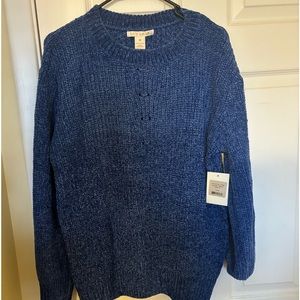 Luv Lane Colbalt blue sweater